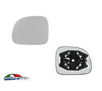 PER FIAT PANDA DAL 2012> VETRO + PIASTRA DX CURVO PER SPECCHIO RETROVISORE