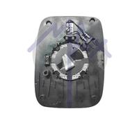 VETRO SPECCHIO RETROVISORE DX PER RENAULT TRAFIC 2014>2021 TERMICO