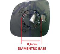 MAX MVW352-R Vetro specchio, specchio esterno