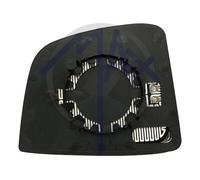 VETRO SPECCHIO RETROVISORE FIAT DOBLO' DAL 2010 SINISTRO SUPER.TERM C/PIASTRA