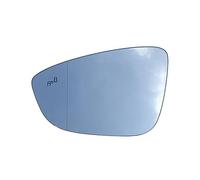 Vetro Specchio Retrovisore Lato Per VW Jett MK6 Passat B7 CC Bora Beetle Scirocco 3C8857521 3C8857522 Riscaldata Blind Spot Avvertimento Ala Laterale Specchio Di Vetro(Left)