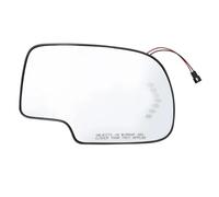Vetro Specchio Retrovisore Per Chevy Per Silverado 2003-07 Clip Riscaldata Indicatore Direzione Vetro Specchietto Retrovisore Laterale Sinistro Destro(Destra)