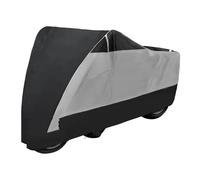 Vetro Specchio Retrovisore Per Copertura Moto Antipolvere Campeggio Esterno Impermeabile(Silver B,2XL)