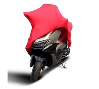 Vetro Specchio Retrovisore Per Coperture Universali Per Moto Scooter Bici Interni Ed Esterni Antipolvere(Red,4XL)