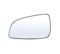 Vetro Specchio Retrovisore Per Opel Per Astra H 2004-2009 Specchietto Retrovisore Laterale Sinistro E Destro Riscaldato Convesso Con Piastra Elettrico Trasparente LIANGYIMEI(Sinistra)