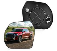 Vetro Specchio Retrovisore Per Toyota Per Tundra 2022 2023 Specchietto Retrovisore Laterale Riscaldato Con Lente Per Angolo Cieco Lato Guida Sinistro Lato Passeggero Destro(Sinistra)