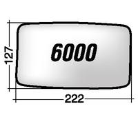 Vetro SPECCHIO RETROVISORE SINISTRO SX MEZZI SPECIALI Trattori, macchine movimen