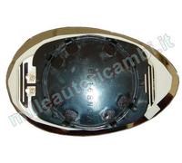 VETRO SPECCHIO RETROVISORE SX PER ALFA ROMEO 156 DAL 1997 TERMICO BLU