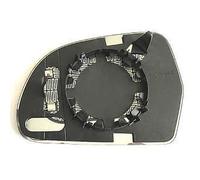 Piastra specchietto termica con vetro blu h 125mm sx per Audi A3 A4 2003-6/2009