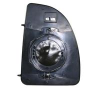 Piastra specchietto con vetro superiore termica sx per Fiat Ducato 1999-2005