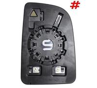 Piastra Specchio Superiore Termica Per MERCEDES SPRINTER Lato Sx 2018/06 SX