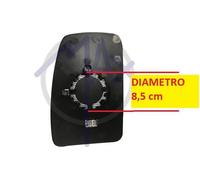 Vetro Specchio Piastra Retrovisore per Nissan Nv400 Dal 2010 Termico Sinistro