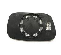 VETRO SPECCHIO RETROVISORE SX PER TOYOTA COROLLA 2002>2005 TERMICO ATTACCO TONDO