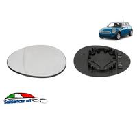 VETRO SPECCHIO SINISTRO ASFERICO TERMICO ADATTO A MINI ONE COOPER R56 2006-> 511