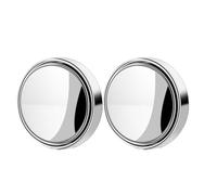 Vetro Specchio Specchietto Retrovisore Per Auto Specchio Convesso Specchio Per Zona Cieca Specchietto Per Angolo Cieco Per Auto Specchio Cieco Per Carreggiata 2 Pezzi(Argento)