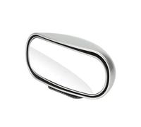 Vetro Specchio Specchio Per Punto Cieco Con Rotazione Universale A 360 Gradi Specchio Convesso Autoadesivo Specchio Retrovisore Vetro HD Accessori Per Auto Ausiliari(Argento)