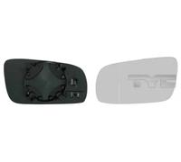 Vetro specchio Sx asferico 337-0038-1 TYC per VW SEAT SKODA