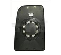 Vetro specchio Sx convesso 321-0158-1 TYC per MERCEDES-BENZ VW