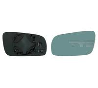 TYC Vetro Specchio Retrovisore 302-0086-1 Vetro Specchietto,Vetro specchio, Specchio esterno AUDI,A3 Hatchback (8L1),A4 Avant (8D5, B5)