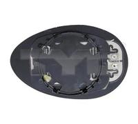 Vetro specchio Sx tinteggiato/colorato 301-0022-1 TYC per ALFA ROMEO 156