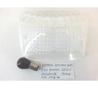 One by Camamoto Kit Gemma Vetro Stop Posteriore (cod 77206601A Trasparente Compatibile con MBK Booster Spirit dal 2004 / Yamaha bw's)