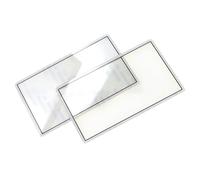 Vetro Superiore Dello Schermo Telaio Copertura Dell'obiettivo LCD Protezione Dello Schermo Con Adesivo Per Vetro Superiore Telaio Superiore Copertura L
