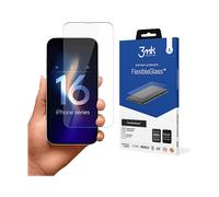 VETRO TEMPERATO 3MK FlexibleGlass iPhone 16 Pro Max Antibatterico Antiurto Resistente ai Graffi per iPhone 16 Pro Max