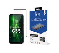 VETRO TEMPERATO 3MK HardGlass Max Lite Nero per Motorola Moto G55 5G