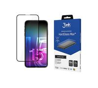 VETRO TEMPERATO 3MK HardGlass Max per iPhone 15 Pro Max con bordi rinforzati