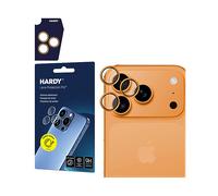 VETRO TEMPERATO 3MK HARDY Lens Protection Pro Orange per Apple iPhone 17 Pro e 17 Pro Max