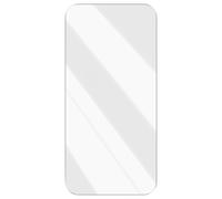 Vetro temperato 9H per iPhone 15 e 15 Pro anti-macchie trasparente