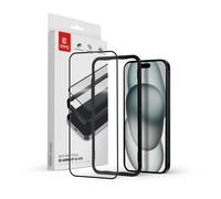 Vetro temperato antibatterico 3D Armor Glass di Crong - Durezza 9H con colla su