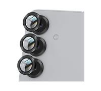 Avizar Vetro temperato per fotocamera Samsung S25 Plus resistente ai graffi, Nero