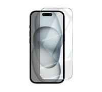 Mayaxess Vetro temperato per iPhone 15 durezza 9H antigraffi, Trasparente
