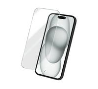 Avizar Vetro temperato per iPhone 16 durezza 9H antigraffi, Trasparente