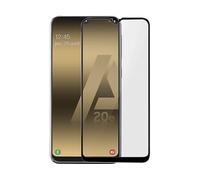 Pellicola Schermo Galaxy A20e Vetro Temperato Smussato Trasparente Bordo Nero