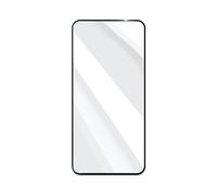 Avizar Vetro temperato per Samsung Galaxy A35 5G adesione totale smussato, Nero transparente