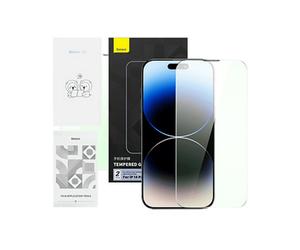 VETRO TEMPERATO BASEUS con filtro occhi Crystal Series iPhone 14 Pro per iPhone 14 Pro