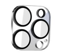 Vetro temperato fotocamera per iPhone 15 Pro e 15 Pro Max Enkay bordo nero