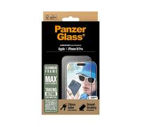 VETRO TEMPERATO HAMA 9H per Apple iPhone 16 Pro - Cornice in alluminio, oleorepellente