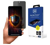 Vetro temperato opaco 3mk per Xiaomi 15 Pro, con protezione privacy.