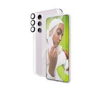 VETRO TEMPERATO PANZERGLASS ® 3-in-1 Pack Samsung Galaxy S24+ | Ultra-Wide Fit w. EasyAligner per Samsung - Galaxy S24 Plus
