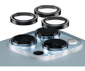 VETRO TEMPERATO PANZERGLASS PanzerGlass® Hoops® Black Camera Lens Protector for iPhone 13 Pro | 13 Pro Max