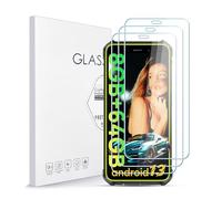 Vetro Temperato Pellicola Protettiva per Ulefone Armor X12 PRO [3 Pezzi] Durezza 9H, Alta Definizione Protezione Pellicola Salvaschermo per Ulefone Armor X12 PRO Installazione Senza Bolle