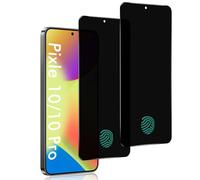 Vetro Temperato per Google Pixel 10 / Pixel 10 Pro, [Compatibile ID Impronte Digitali] [2 pezzi] Anti Spia Pellicola Protettiva in Schermo Black Privacy 9H AntiGraffio Protezione Schermo Vetri Opaca