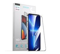 Vetro temperato per iPhone 14 Plus, schermo intero con cornice trasparente Knight 2.5D TG