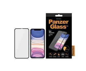 Vetro temperato per iPhone XR PanzerGlass compatibile con le custodie, colore ne