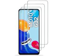 Vetro Temperato per Motorola Moto G32, 3 PEZZI pack Pellicola Prottetiva, Ultra hd Trasparente, Ultra Resistente Senza Bolle, Durezza 9H, Anti Graffio, 0,33mm, Anti-Impronte