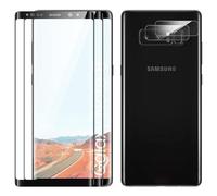 Vetro Temperato per Samsung Galaxy Note 8, Pellicole Protettive Display [Caso Amichevole][Senza Bolle][Anti-Graffio][Sensibile al Tatto] 2 Pezzi Pellicola Protettiva con 2 Pezzi Pellicola Fotocamera