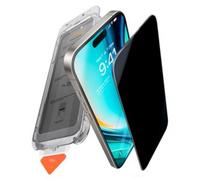 Vetro Temperato Privacy Torras Install Master per iPhone 16 Plus